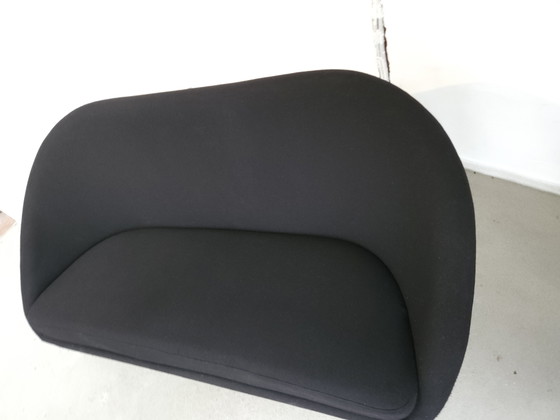 Canapé design Artifort F815 – Theo Ruth – Laine noire – Vintage – Canapés 2 places, Wool (photo 13 of 15)