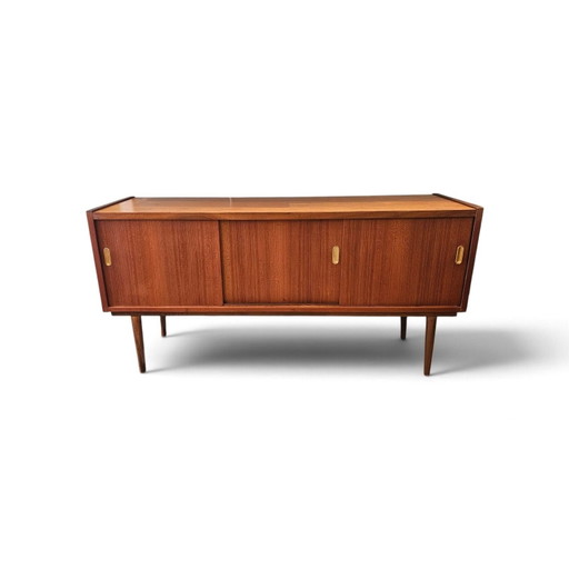 Credenza Vintage in Teak Design Danese Mobile Basso Silkeborg