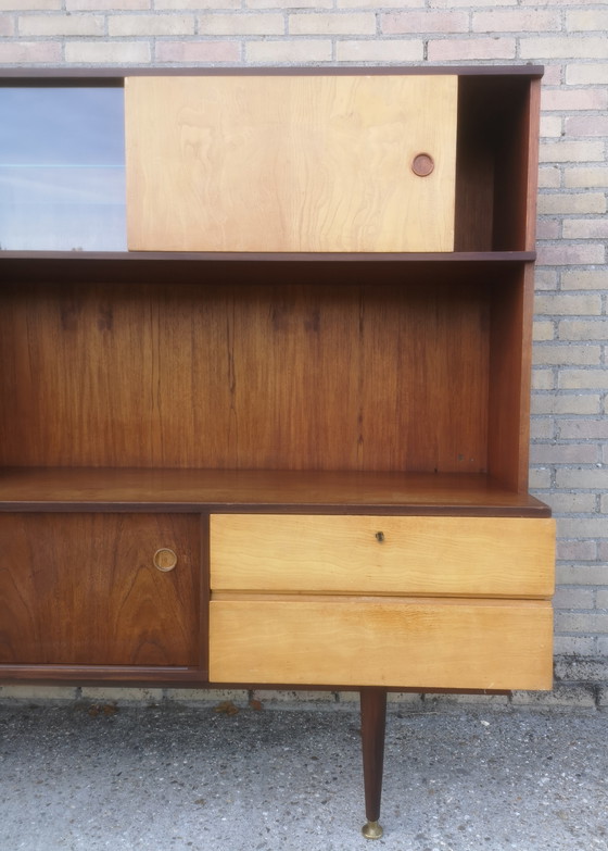 Image 1 of vintage mid-century highboard sideboard '60s