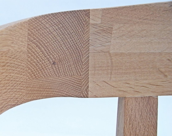 Image 1 of Giulio & Giulia, set di 2 sedie di Lambert Home, in rovere naturale, pezzi unici!!