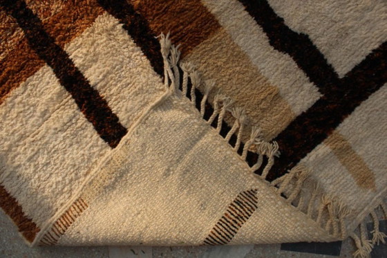 Handgefertigter Teppich aus Naturwolle L200xH300cm – Teppiche & Läufer, Wool (photo 10 of 10)