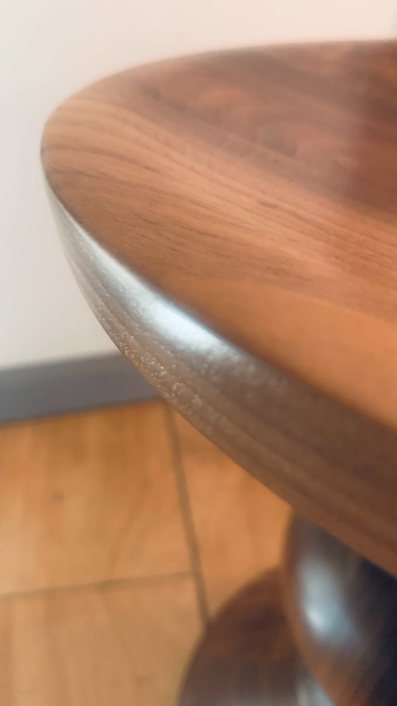 Charles & Ray Eames Vitra - Model A/B signed Stool-End table-Side table – Wood (photo 9 of 11)