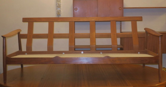 Image 1 of Arne Vodder para France and Sohn FD 164 Sofá de 3 plazas, Dinamarca Años 60