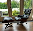 Vitra Eames Lounge Chair plus Ottoman WH:L