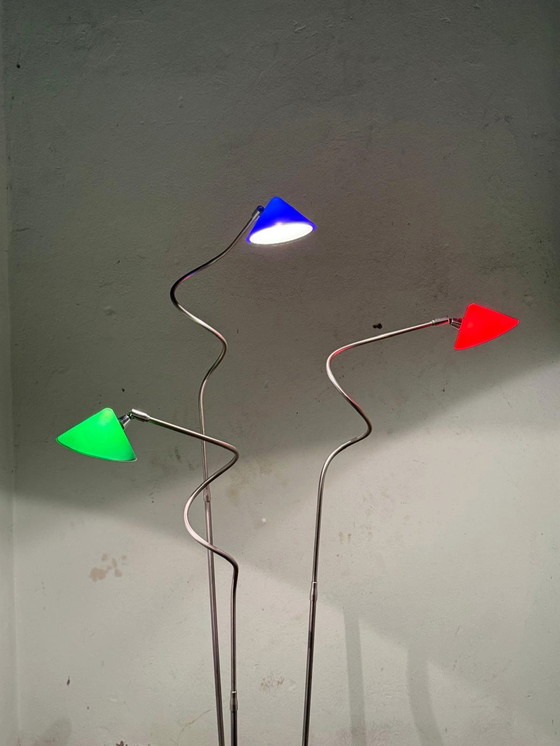 Image 1 of Lampadaire vintage Pola Design Amstelveen 