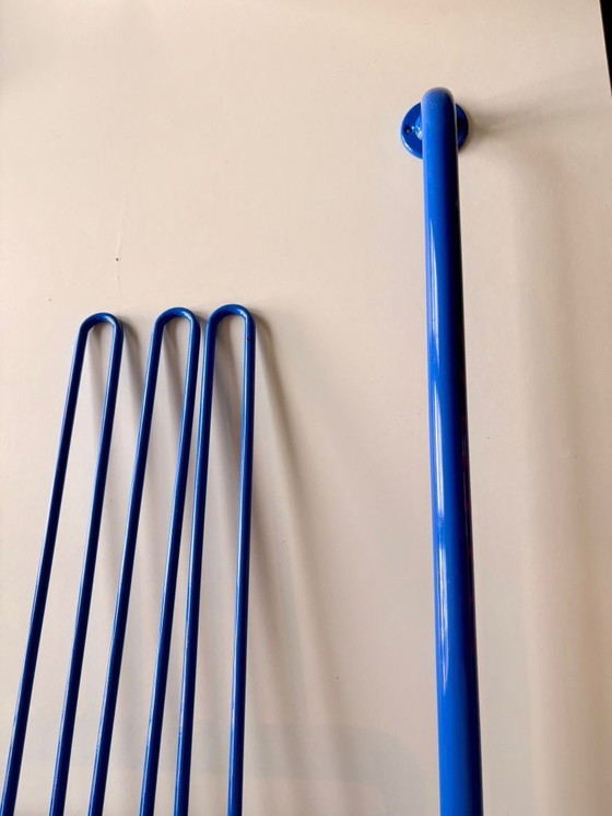 Image 1 of Set da bagno vintage - portasciugamani - metallo verniciato stile industriale