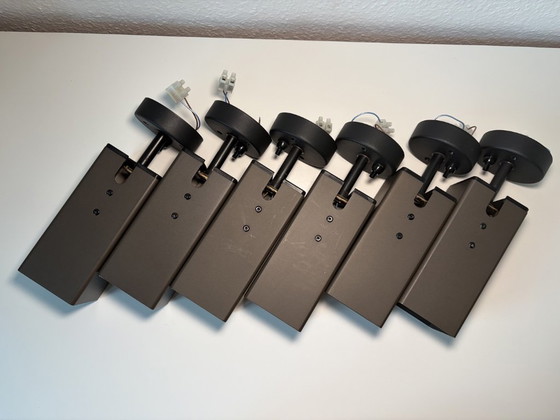 6x STAFF square spotlights, vintage 70s style, with on/off switch – Spot lights, Metal (photo 9 of 13)