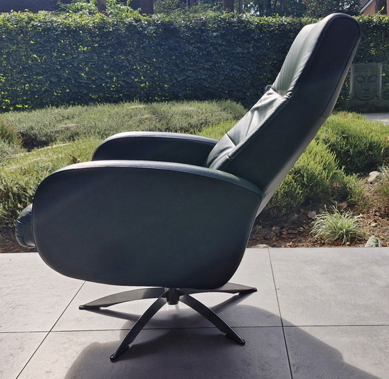 Poltrone relax di design su base a ragno, anni '70/'80. – Leather, Chrome (photo 3 of 13)