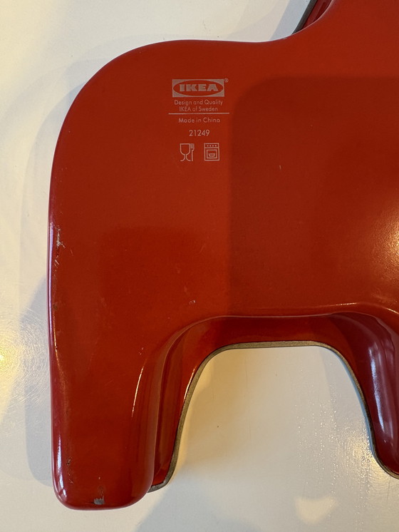 Image 1 of IKEA Drommar Dala torta di cavallo in scatola vintage retrò