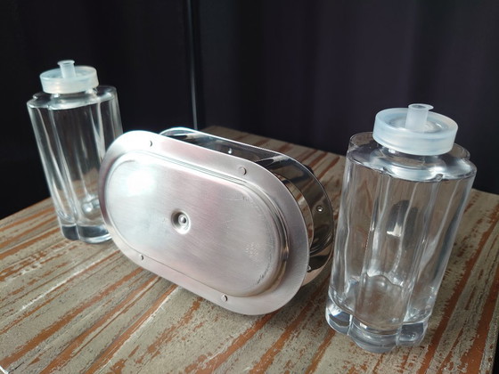 Image 1 of Vintage Alessi Michael Graves Oil and vinegar set