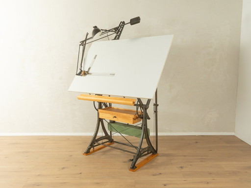 1950s drawing table, Franz Kuhlmann & Nestler