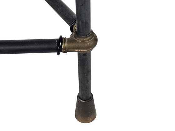 Image 1 of Hollywood Regency style - Side table - in the style of Jacques Tournus - 1990's