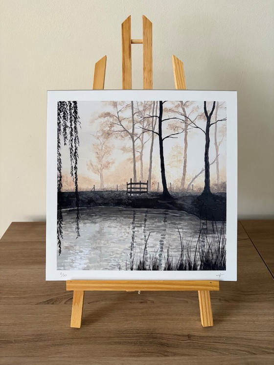 Image 1 of 0414 – Impresión artística de edición limitada (30 x 30 cm) – firmada y numerada – incluye certificado