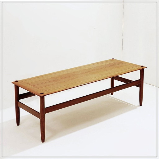 Table basse Louis van Teeffelen à plateau réversible - Pays-Bas - Années 1960