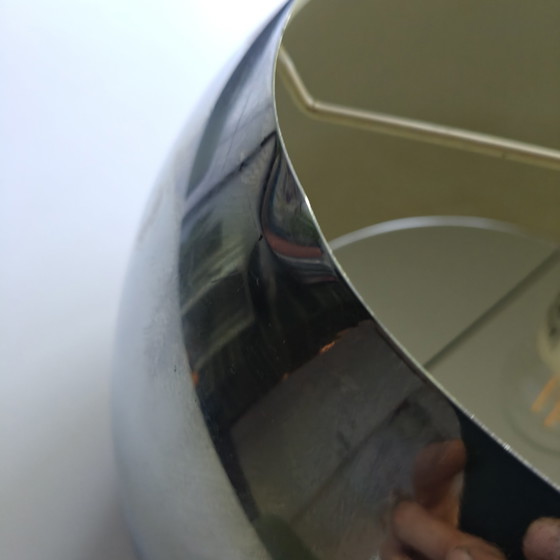 Image 1 of Vintage Space Age Chrome Pendant Lamp