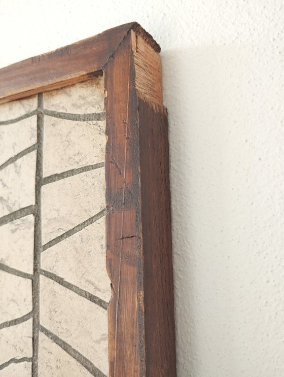 Image 1 of Vintage Wall Object or Mosaic Work, Ca. 1950