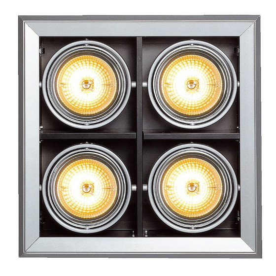 Set di 2 apparecchi da incasso architettonici SLV AIXLIGHT MOD 4 – Faretti, Metal, Aluminium (photo 7 of 7)
