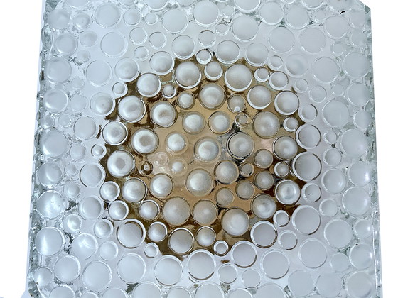 Image 1 of Mid Century Bubble Glass Wall Light / Ceiling Light