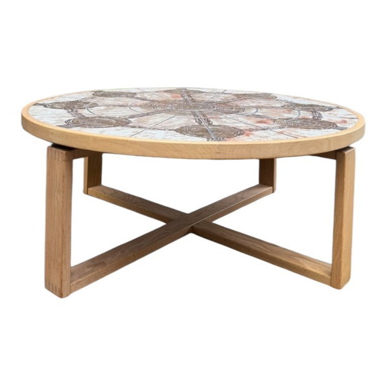 Image 1 of Vintage Ox Art Denmark Coffee Table – 1975 (Signed)