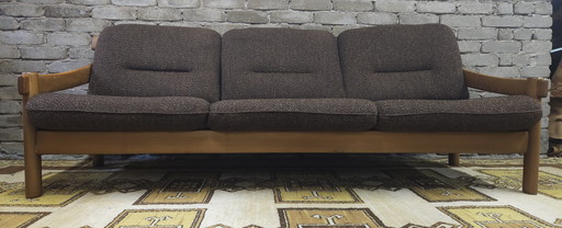 Sofa 3 Seater Wool Bouclette Year 1970