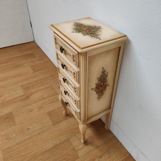 Cassettiera Vintage Queen Ann Comodino – Cassettiere, Wood (photo 6 of 11)