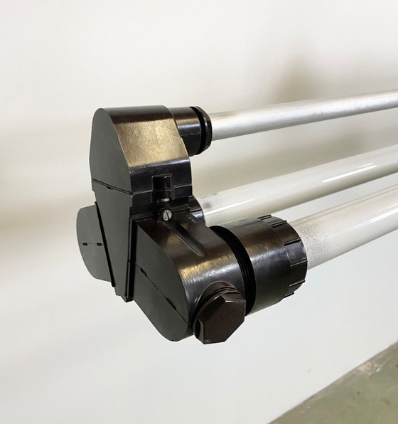 Image 1 of Lampada tubolare grigia industriale di Elektrosvit, anni '70