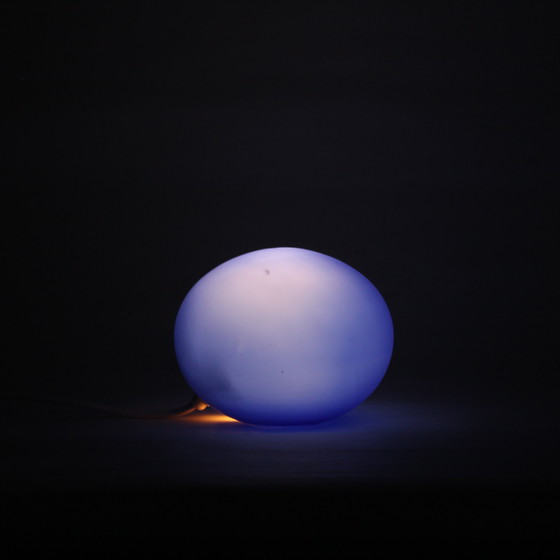 Image 1 of Pebble Glass Lamp from Habitat
