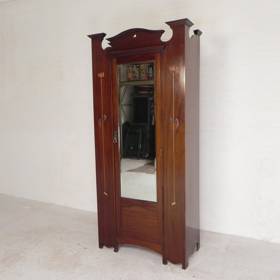 Image 1 of Art Nouveau Wardrobe, Hanging Wardrobe