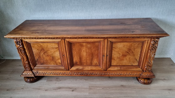 Image 1 of Walnut sideboard
