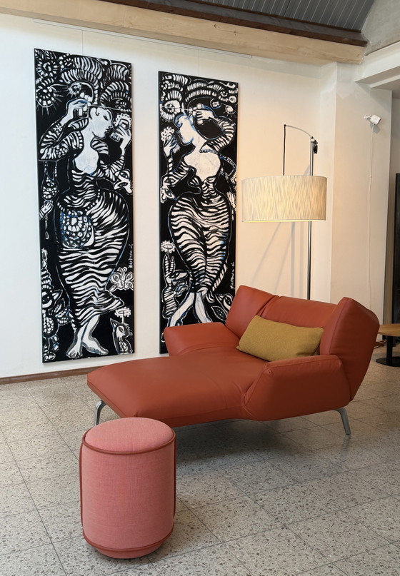 Image 1 of Leolux Devon chaise longue NOUVEAU