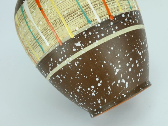 Image 1 of Carstens VASO metà secolo decoro multicolore modello 526-17