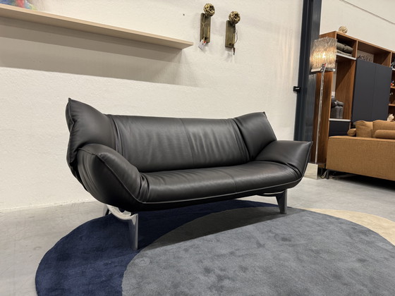 Image 1 of Divano Leolux Tango 3 posti Senso in pelle nera