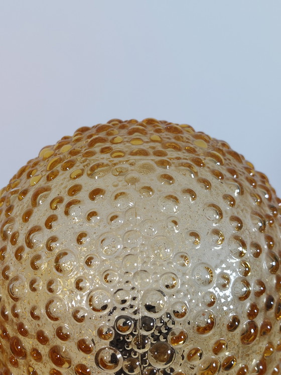 Image 1 of Vintage DDR bubble glass table lamp Table lamp