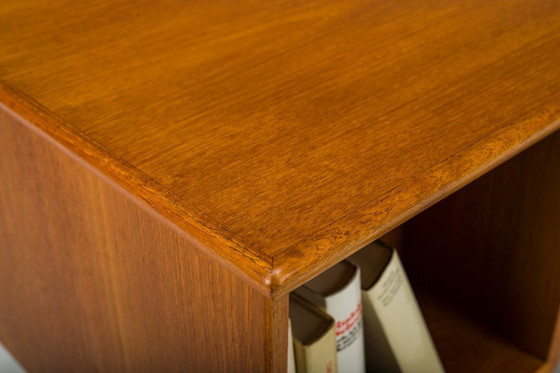 Image 1 of Mid-Century Modern Dänischer Teakholz-Schreibtisch, 1960er Jahre