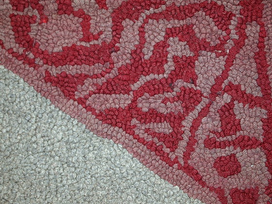 Image 1 of Alfombra antigua americana hecha a mano, de 64 cm x 102 cm (2' x 3,3'), década de 1920 - 1C422