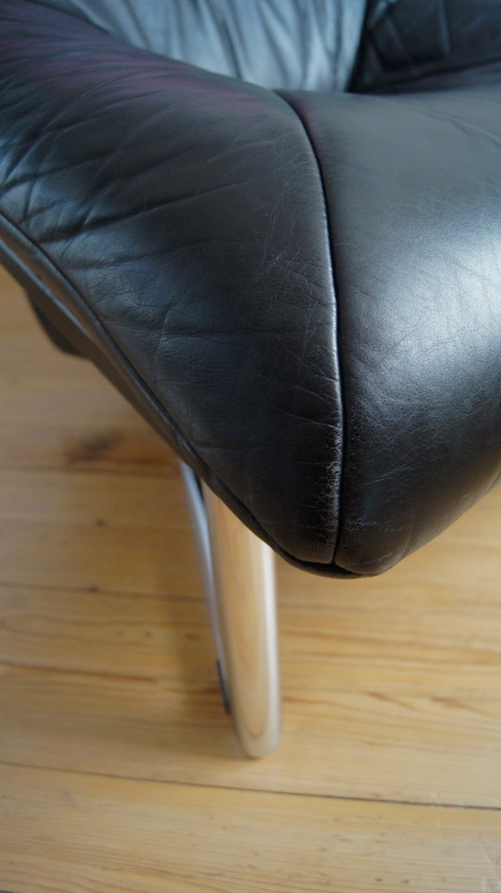 Borkum Fauteuil Ontworpen door Johan Bertil Häggström – Leather (photo 6 of 9)