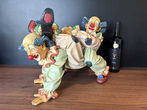 Clown vintage (créateur Jun Asilo) années 1990