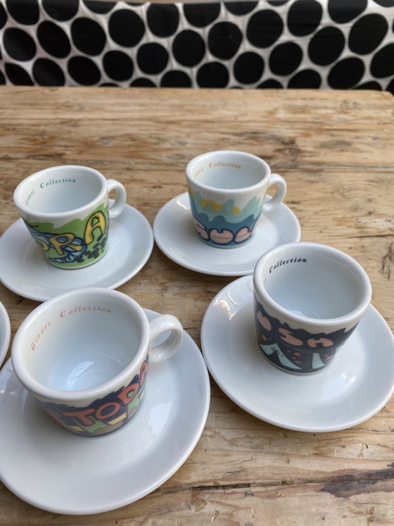 Komplettes Set von 6 originalen Richard Ginori Murales aus dem Jahr 1735 – Geschirr, Porcelain (photo 5 of 8)