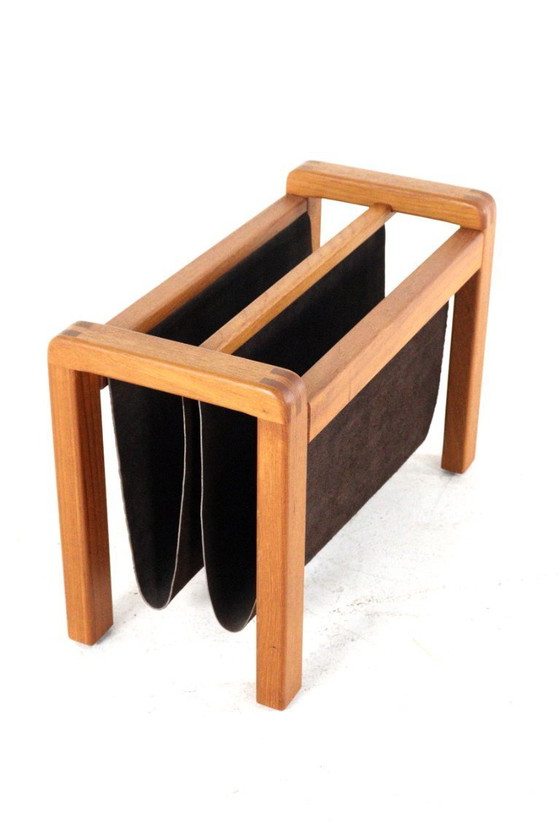 Salling Stolefabrik Reading Tray Magazine Rack Storage Holder Vintage Danish Design – Wood (photo 7 of 15)