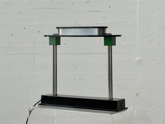 Image 1 of Pausania tafellamp van Ettore Sottsass Jr. voor Artemide, Italië, jaren 80