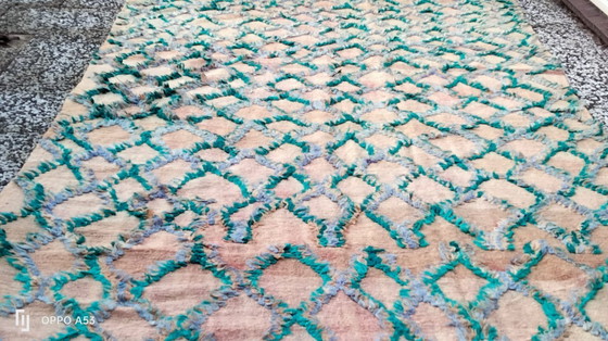 Image 1 of Handgeknoopt Berber kleed wol 385x185cm