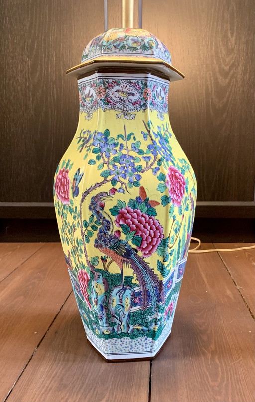 1x lampenvoet porcelaine de Paris