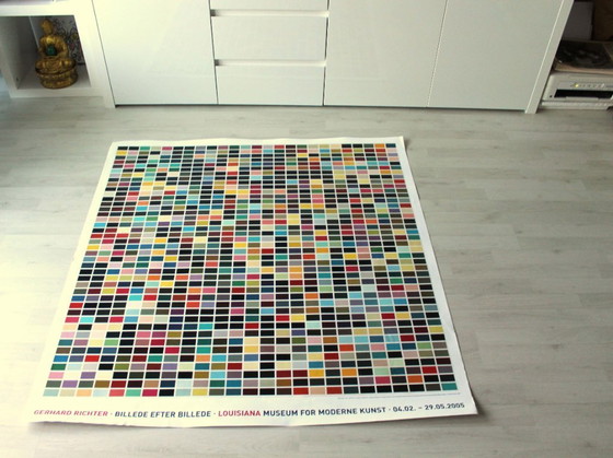 Image 1 of Gerhard RICHTER "1025 kleuren" 1974/2005 - grote museumposter (124 x 124 cm)
