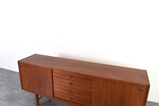Image 1 of Buffet en teck du Mid Century par Klippan Korsør pour Ikea, années 1960