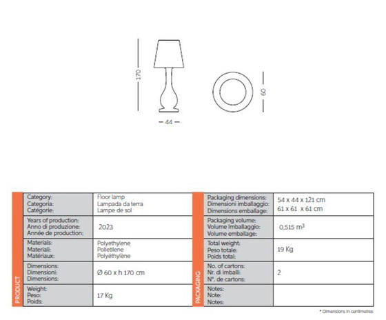 Image 1 of Lámpara mega grande de Slide Design