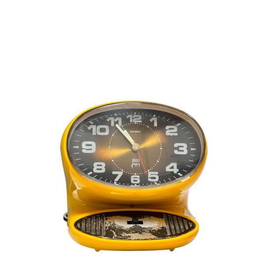 Image 1 of Radiosveglia AM Japy degli anni '70, alimentata tramite USB, modello Space Age