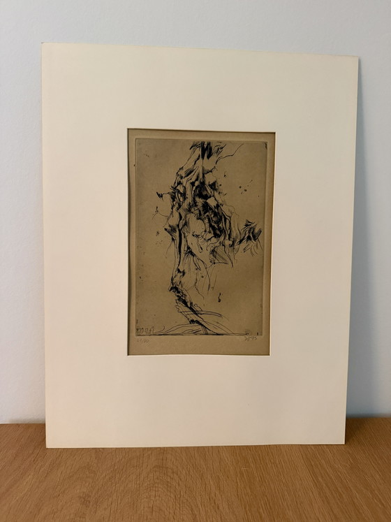 Horst Janssen - Hanno's Death - 3 copies – Lithographs & prints, Paper (photo 9 of 13)