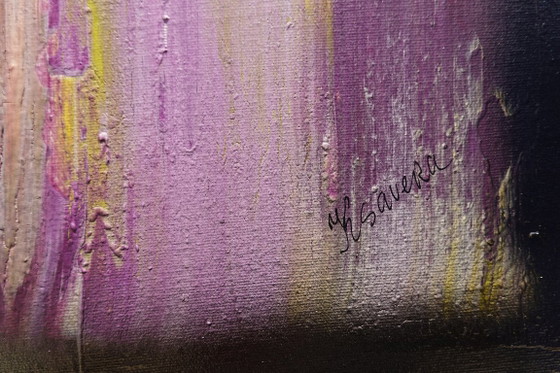 Abstract A1402 - Groot Origineel Schilderij – Schilderijen & Tekeningen, Canvas (photo 5 of 19)