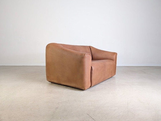Image 1 of Originele de Sede DS 47 tweezitsbank design bank dik leer