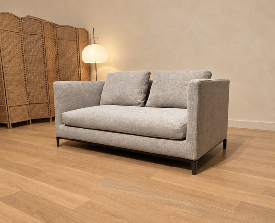 NEW Minotti Andersen Loveseat + WARRANTY, 2 seaters, Other, Metal, Grey, Minimalisme (photo 3 of 8)